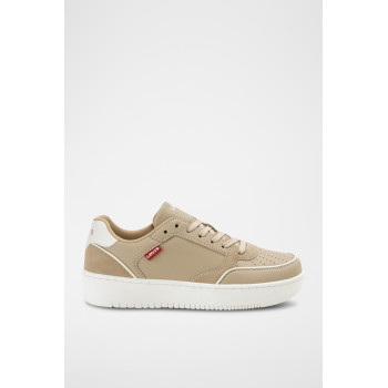 Baskets en nubuck Paige - Beige - 02 - 33665829