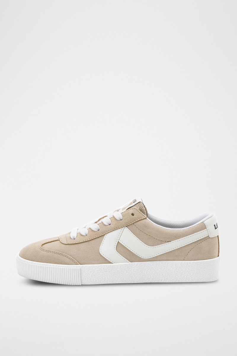 Baskets en nubuck Sneak - Beige - 02 - 33665837