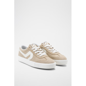 Baskets en nubuck Sneak - Beige - 02 - 33665837