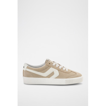 Baskets en nubuck Sneak - Beige - 02 - 33665837