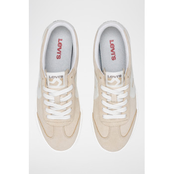 Baskets en nubuck Sneak - Beige - 02 - 33665837