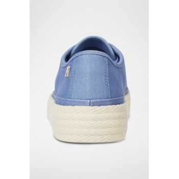 Tennis en jean et coton biologique - Bleu clair - 02 - 33689953