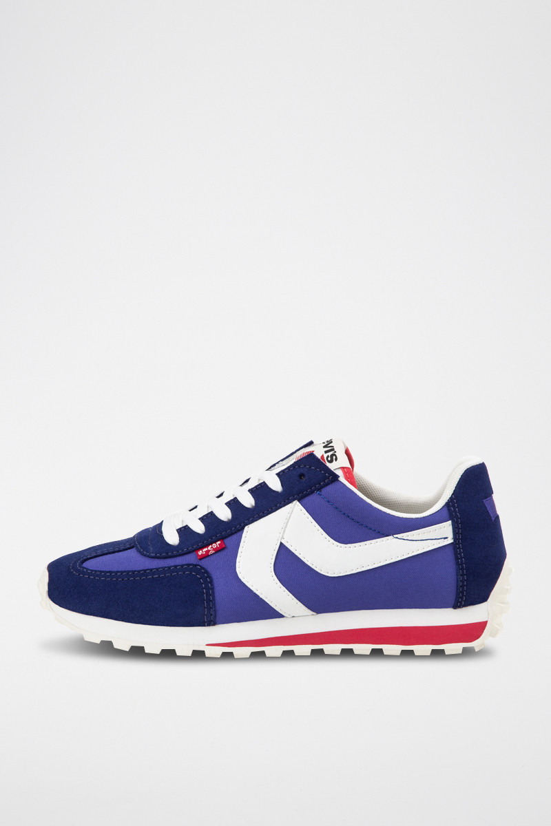 Baskets en nubuck Stryder Red Tab - Bleu et blanc - 02 - 33665817