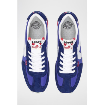 Baskets en nubuck Stryder Red Tab - Bleu et blanc - 02 - 33665817