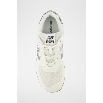 Sneakers 574 - Blanc et bleu - 02 - 33767248