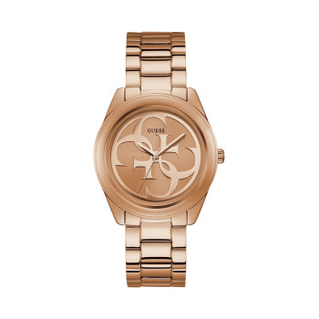 Montre à quartz en acier - Doré rose - 02 - 33844333