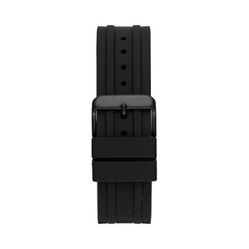 Montre à quartz en silicone - Noir - 02 - 33844367