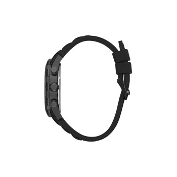 Montre à quartz en silicone - Noir - 02 - 33844367