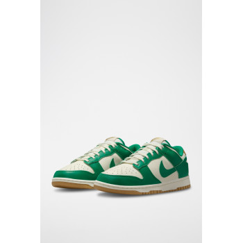 Dunk Low en cuir - Blanc et vert - 02 - 33871825