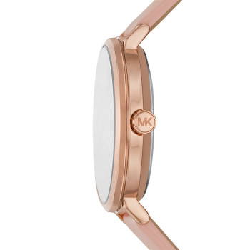 Montre à quartz en cuir Addyson - Rose - 02 - 33892953