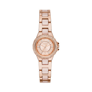 Montre à quartz en acier Petite Camille - Doré rose - 02 - 33892956