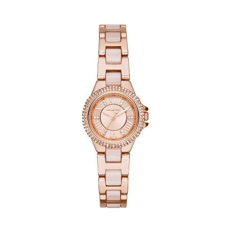 Montre à quartz en acier Petite Camille - Doré rose - 02 - 33892956