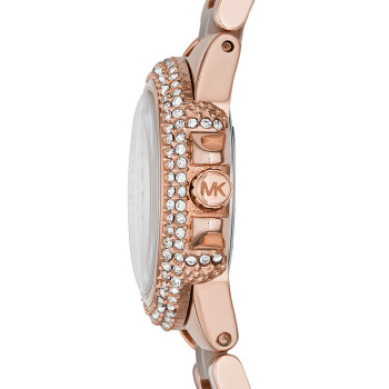 Montre à quartz en acier Petite Camille - Doré rose - 02 - 33892956