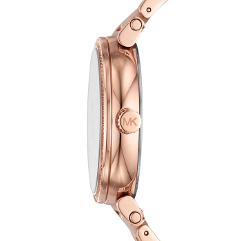 Montre à quartz en acier Sofie - Doré rose - 02 - 33892957