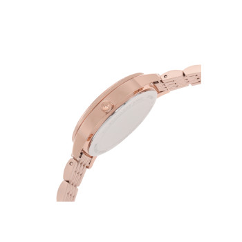 Montre à quartz en acier inoxydable Melissa - Doré rose - 02 - 33892958