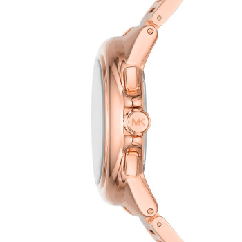 Montre à quartz en acier Camille - Doré rose - 02 - 33892961