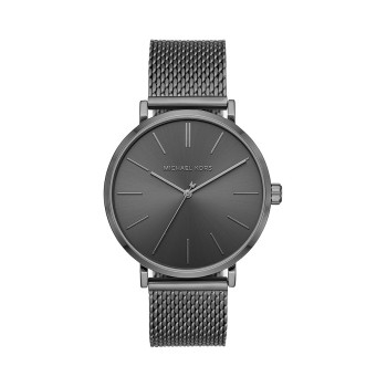 Montre à quartz en acier Auden - Gris foncé - 02 - 33892974