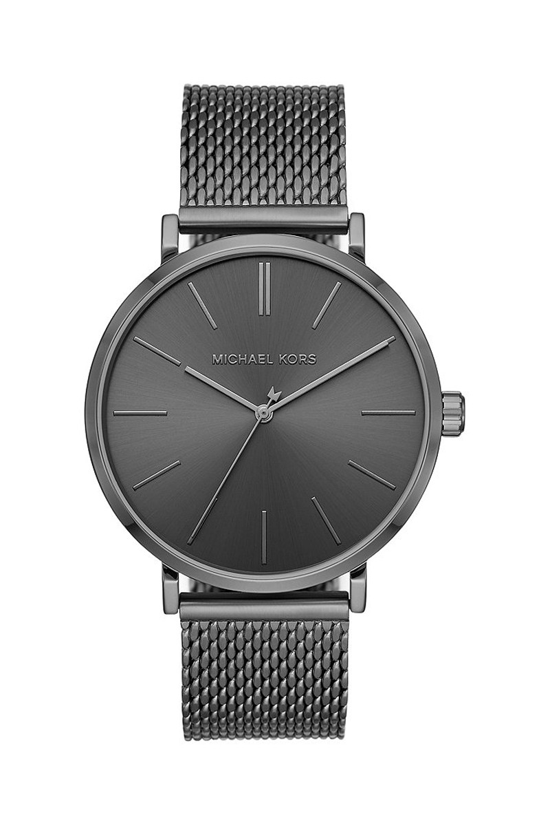 Montre à quartz en acier Auden - Gris foncé - 02 - 33892974