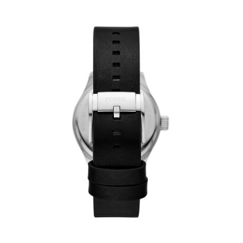 Montre à quartz en cuir - Noir - 02 - 33893002