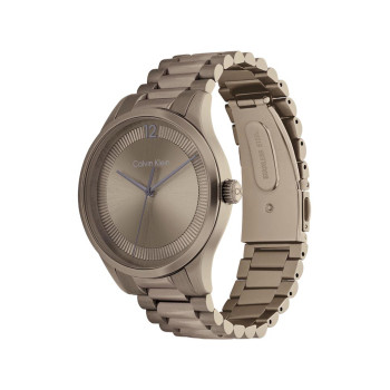 Montre à quartz en acier - Bronze - 02 - 33893165