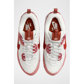 Nike Air Max 90 Futura en cuir - Blanc et rouge - 02 - 33872199