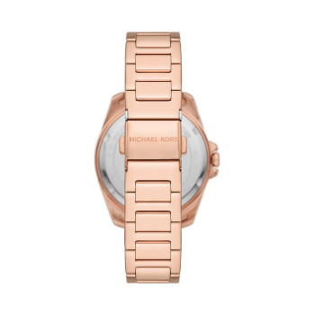 Montre à quartz en acier - Doré rose - 02 - 33892939