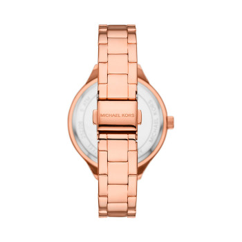 Montre à quartz en acier Aspin - 
Doré rose - 02 - 33892980