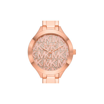 Montre à quartz en acier Aspin - 
Doré rose - 02 - 33892980