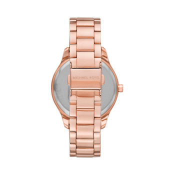 Montre à quartz en acier Layton - Doré rose et blanc - 02 - 33892981