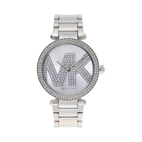 Montre à quartz en acier inoxydable Parker - Argenté - 02 - 33892983