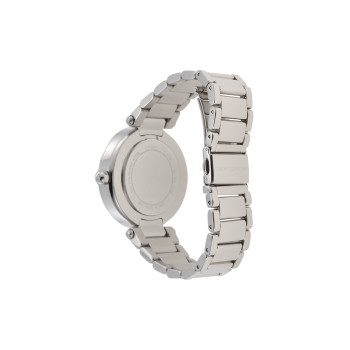 Montre à quartz en acier inoxydable Parker - Argenté - 02 - 33892983