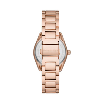 Montre à quartz en acier Janelle - Doré rose - 02 - 33893012