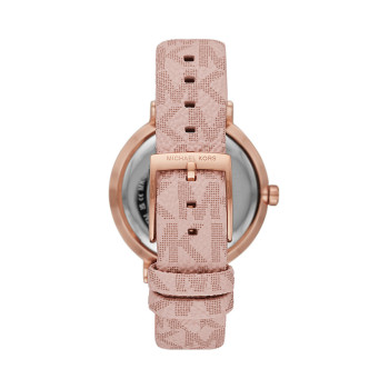 Montre à quartz en PVC - Rose - 02 - 33892918