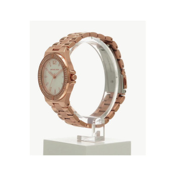 Montre à quartz en acier - Doré rose - 02 - 33892927