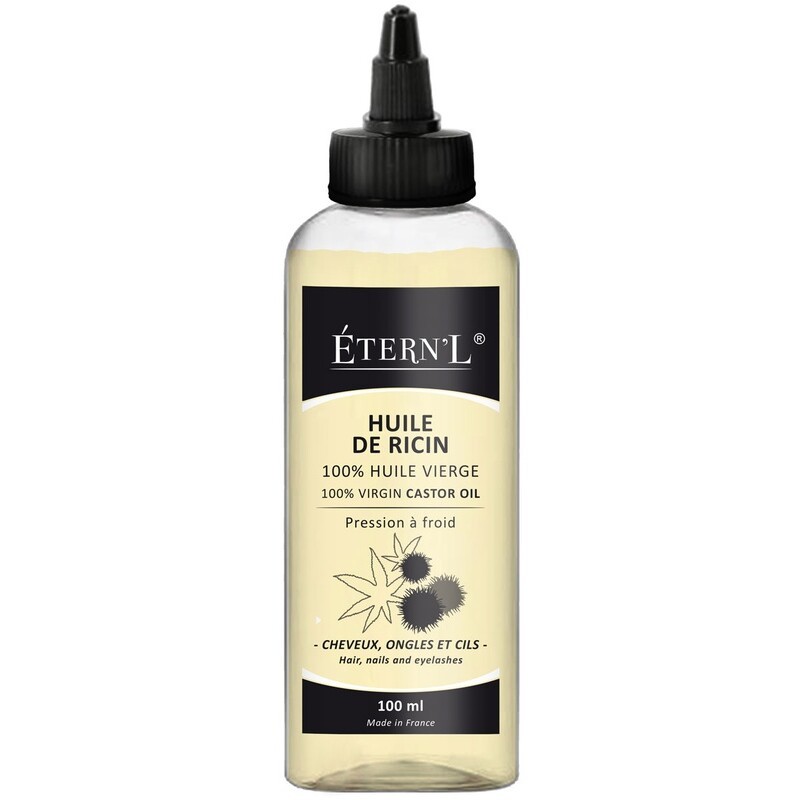 Huile de ricin pressée à froid - 100% vierge - Cheveux & ongles - 100 ml - 03 - 27342832