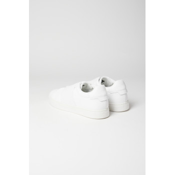 Slip-on en cuir - Blanc - 02 - 34000417