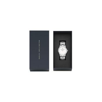 Montre en acier Iconic Link - 36 mm - Argenté et blanc - 02 - 34000436