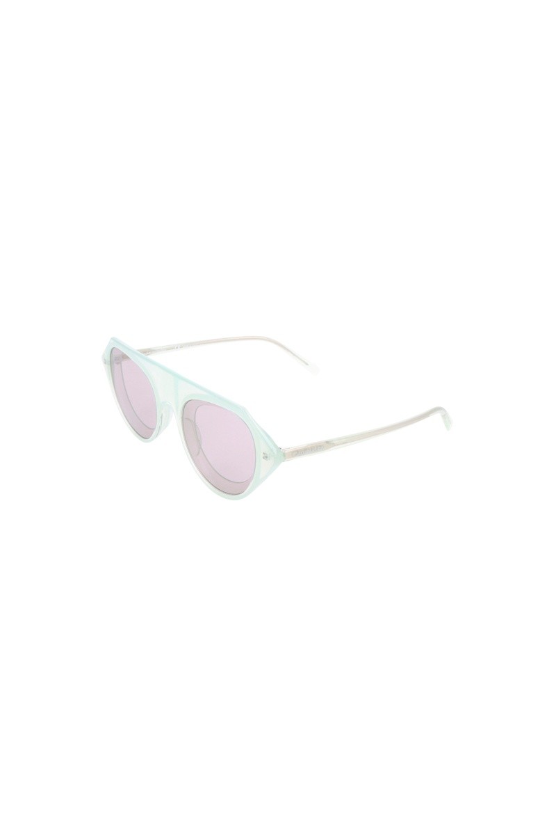 Lunettes de soleil homme - Catégorie 1 - Menthe et transparent - 02 - 28789392