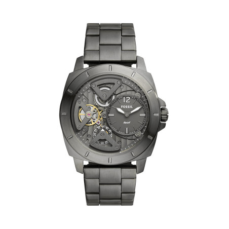 Montre à quartz en acier Privateer - Anthracite - 02 - 33905988