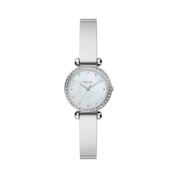 Montre à quartz en acier et nacre Tillie Mini - 02 - 33905999