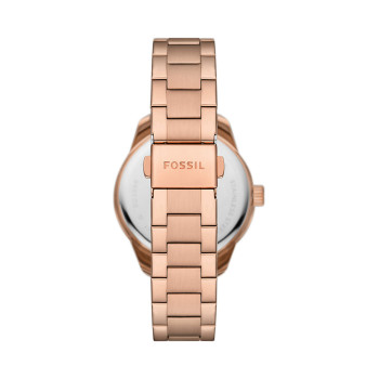 Montre à quartz en acier Dayle - Doré rose - 02 - 33906039