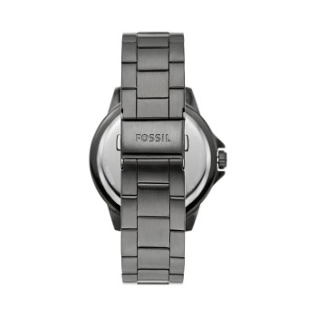 Montre automatique en acier Bannon - Gris - 02 - 33906056