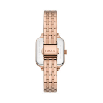 Montre à quartz en acier Raquel - Doré rose - 02 - 33906065