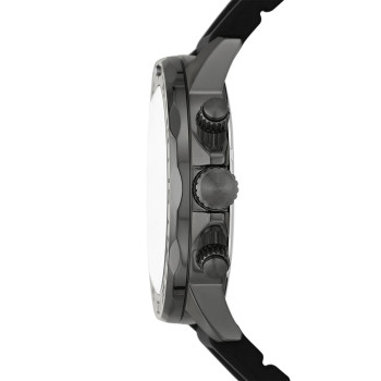 Montre à quartz en silicone Bannon - Noir - 02 - 33906074