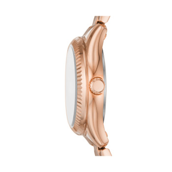 Montre à quartz en acier Rye - Doré rose - 02 - 33906077