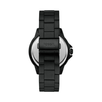 Montre automatique en acier Bannon - Noir - 02 - 33906079