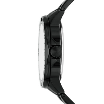 Montre automatique en acier Bannon - Noir - 02 - 33906079