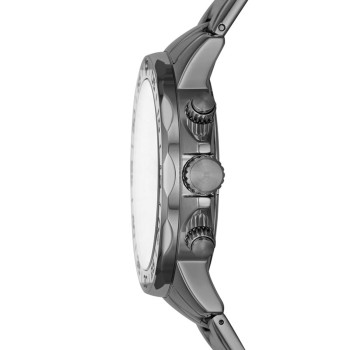 Montre à quartz en acier - Gris - 02 - 33906087