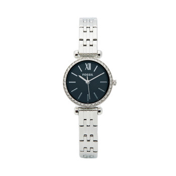 Montre à quartz en acier Tillie Mini - Argenté et noir - 02 - 33906107