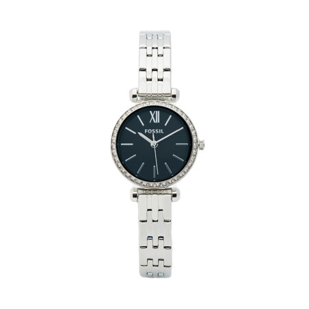 Montre à quartz en acier Tillie Mini - Argenté et noir - 02 - 33906107